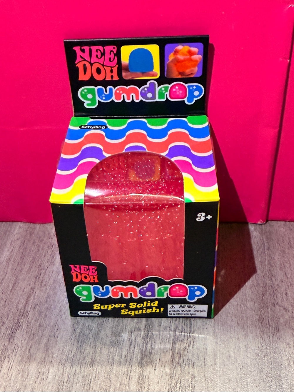 Authentic Needoh Gumdrop-Pink